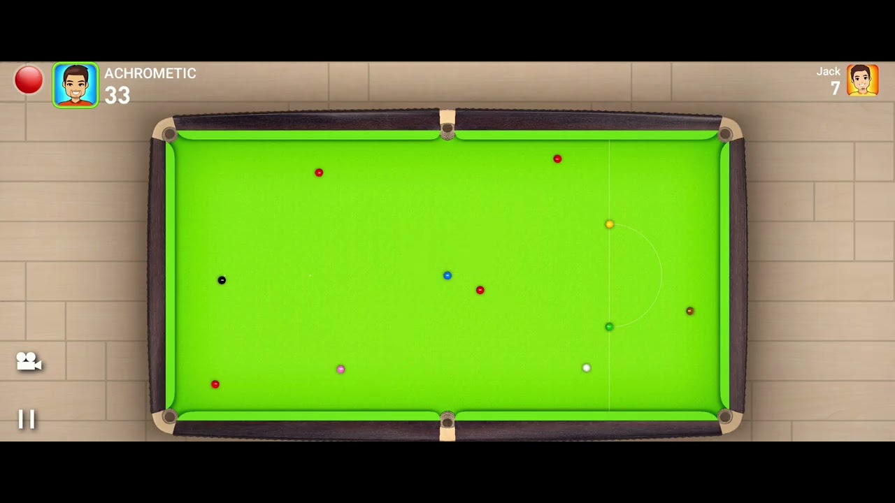 Snooker game play 🎮. 