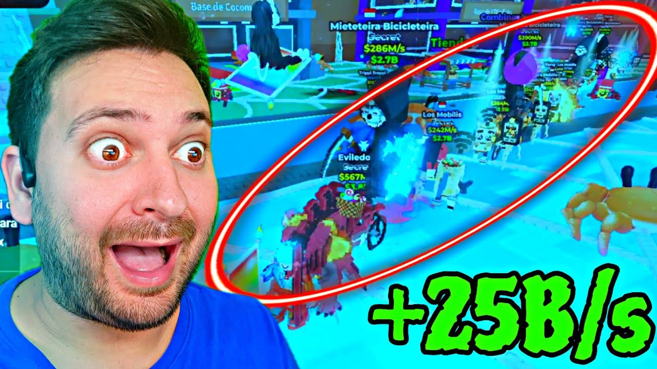 😱 EL MEJOR ADMIN ABUSE de TODO ROBA UN BRAINROT!! 😱 +25 BRAINROTS A LA VEZ!
