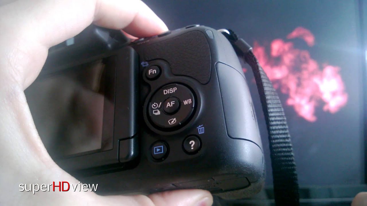 Sony SLT-A58K SLR-Digitalkamera Hands On - deutsch - [Super HD View]