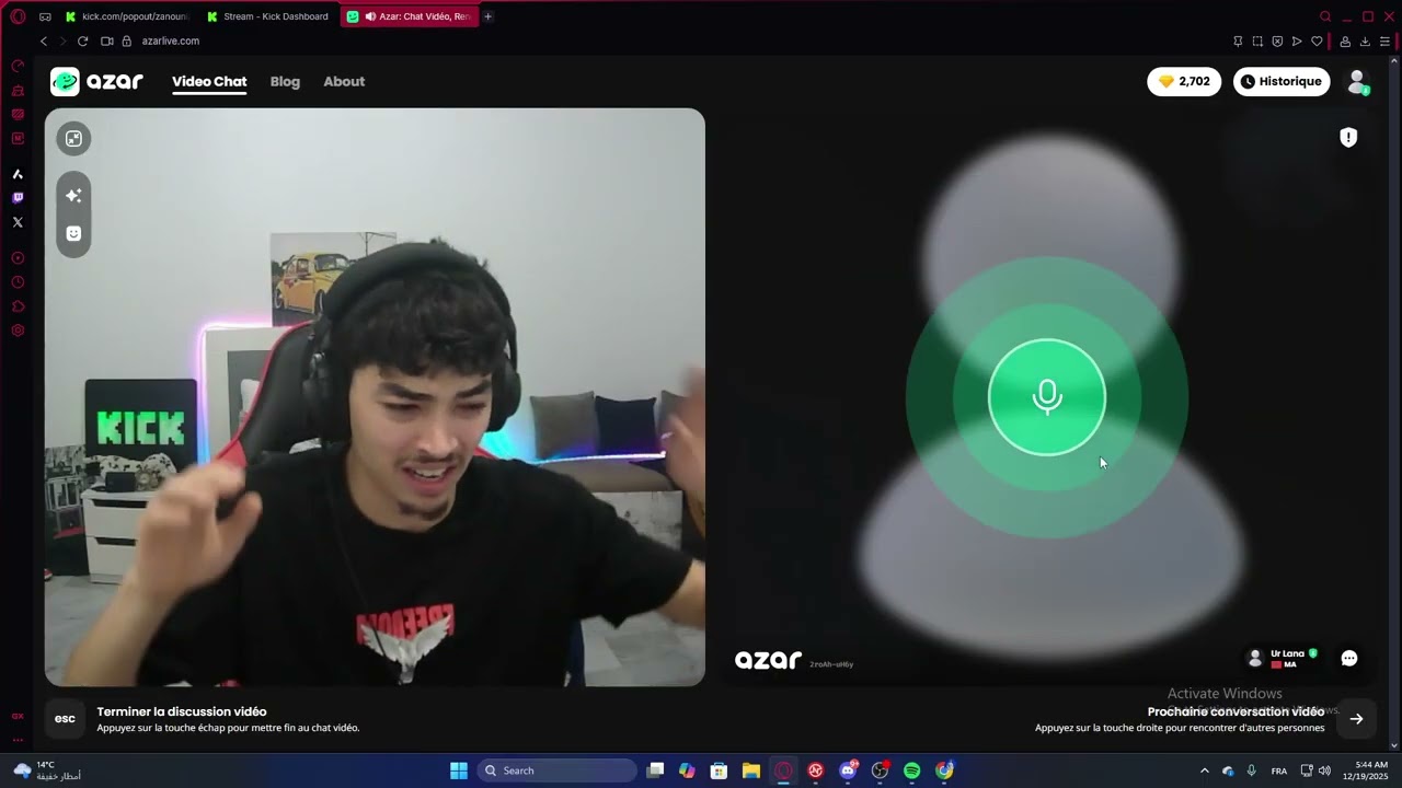 ZANOUNI LIVE AZAR رحلة البحث عن فتاة الأحلام 😂❤️❤️🔥