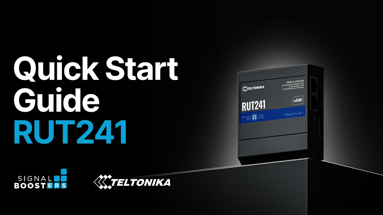 Teltonika RUT241 Review | Compact Industrial 4G LTE Router for IoT & M2M