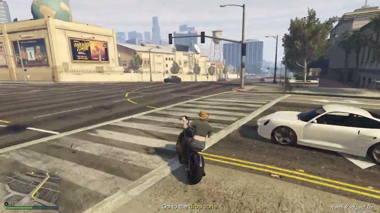 Western Zombie Chopper Motorcycle Engine Sound in GTA Online PC
