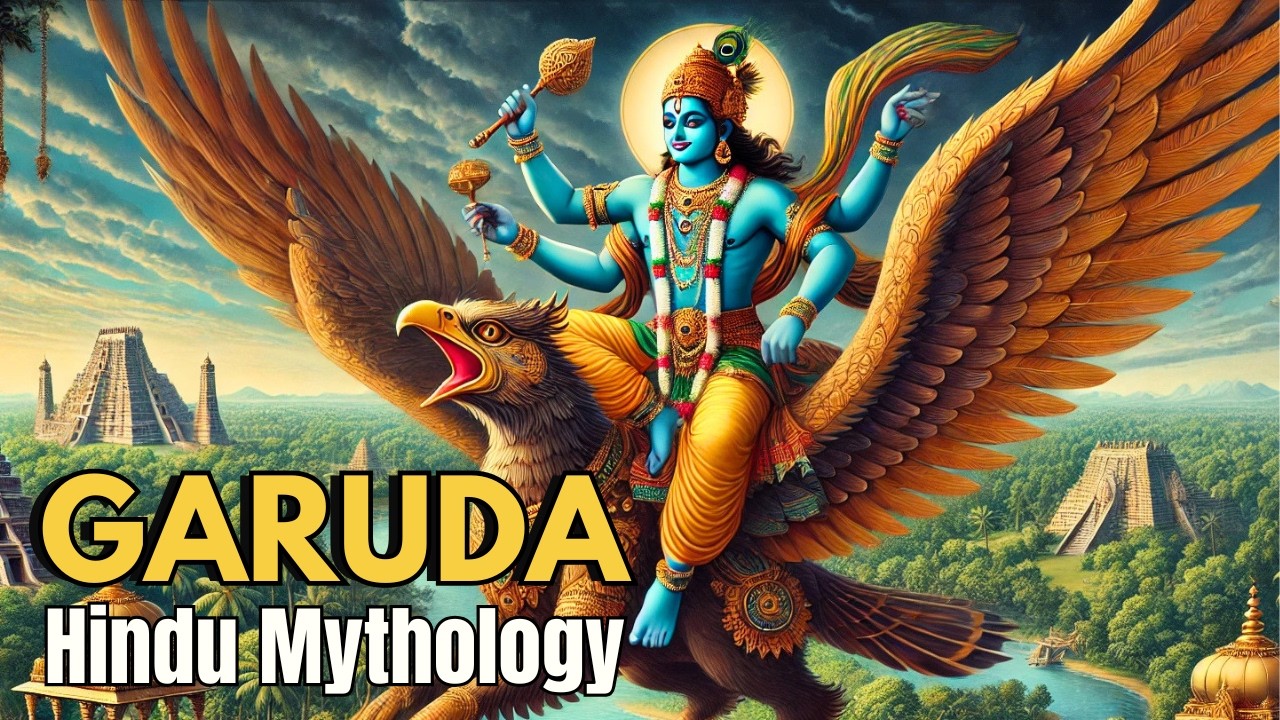 The Story of Garuda  in Hindu Mythology
