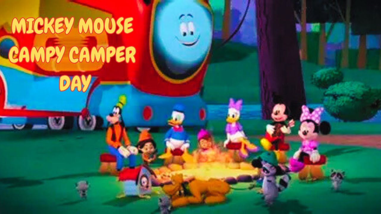 Mickey Mouse Campy Camper Day 💫 READ ALOUD Story ✨