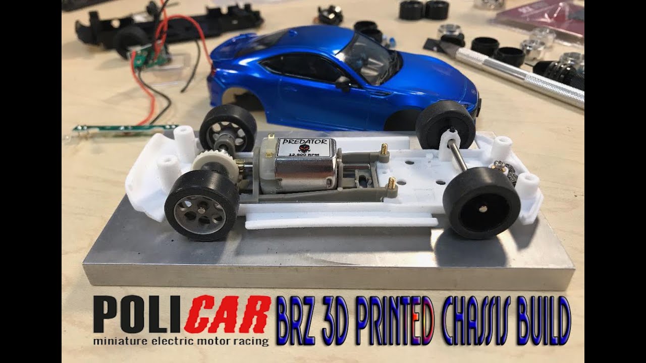 Policar Subaru Printed Chassis Build