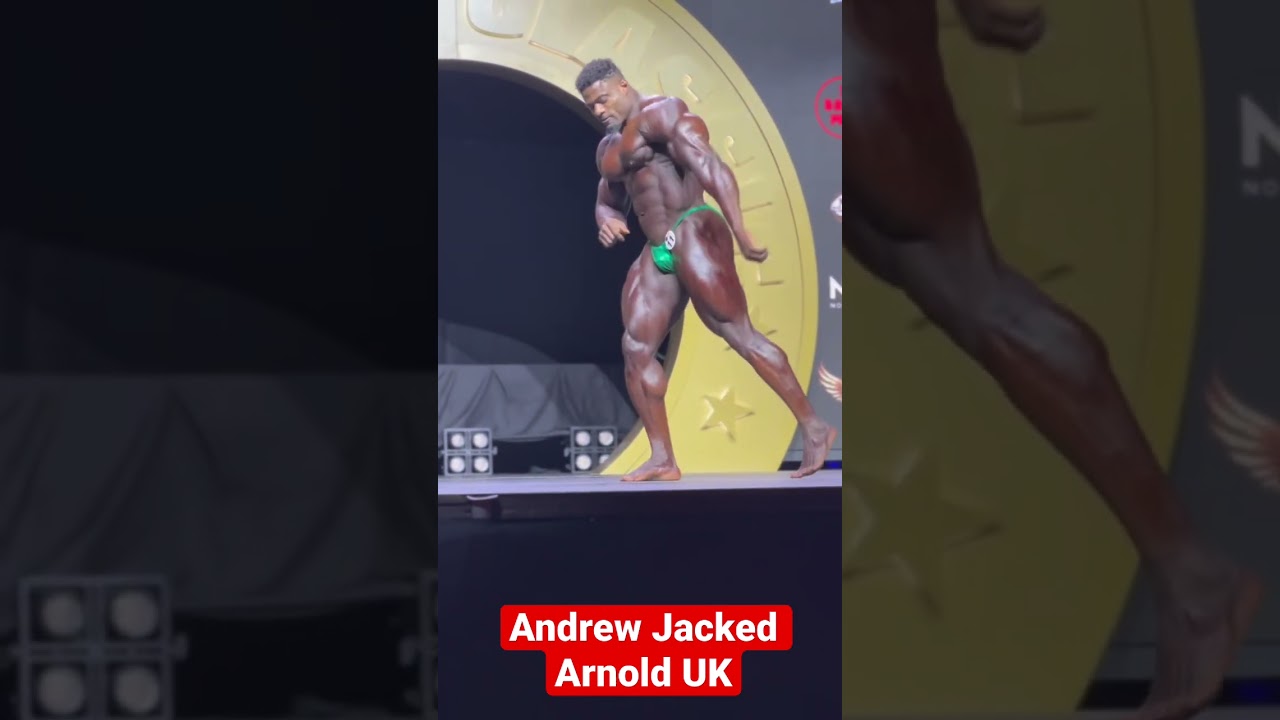 Andrew Jacked at the Arnold Classic UK