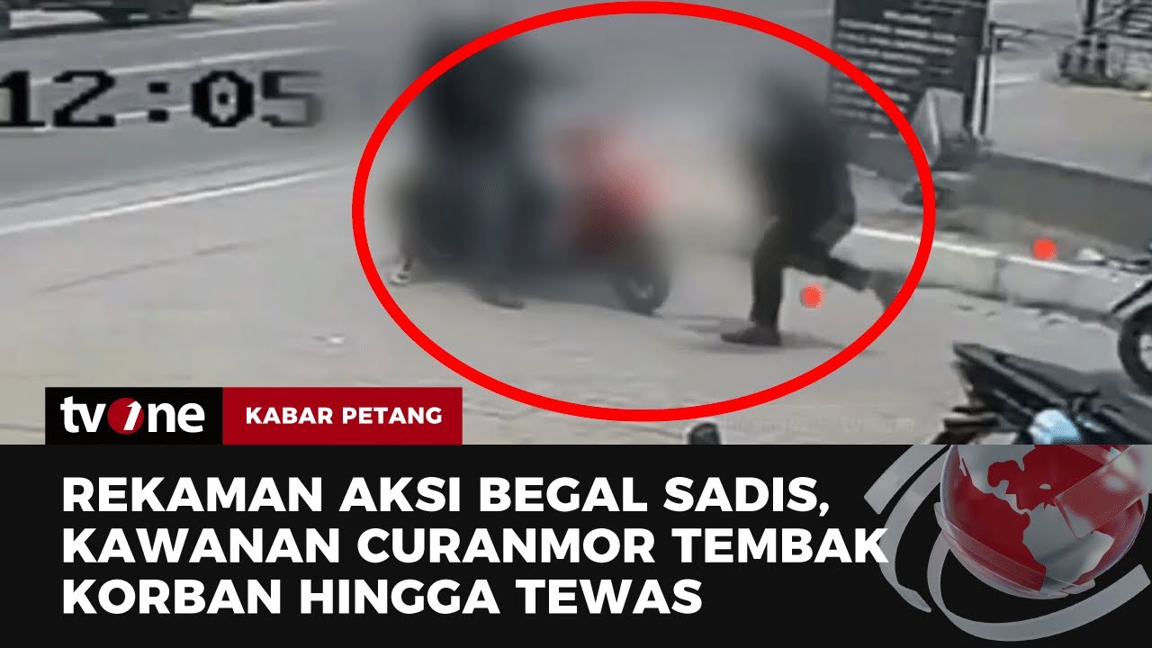 Aksi Dipergoki, Pelaku Curanmor Tembak Pemilik Motor | Kabar Petang tvOne