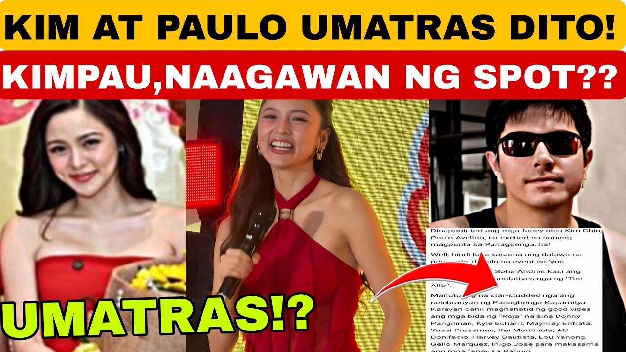 NAKU PO‼️KIM AT PAULO, UMATRAS‼️HINDI PALA SILA KASALI D2‼️KIM,BINIGYAN NG BOUQUET OF FLOWERS ‼️