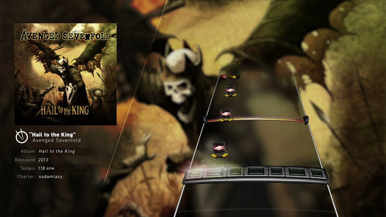 Avenged Sevenfold - Hail to the King (Drum Chart)