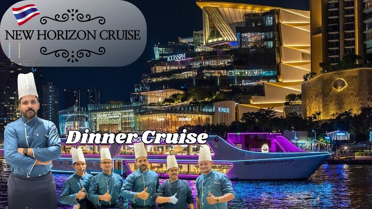 NEW Horizon Cruise Bangkok | AMAZING Indian Buffet By Vrindavan