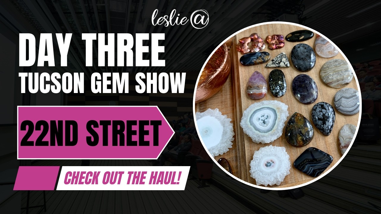 Check out my Haul from Tucson Day 3 #tucson2026 #tucsongemshow #tucsonevents #gemshow #daythree