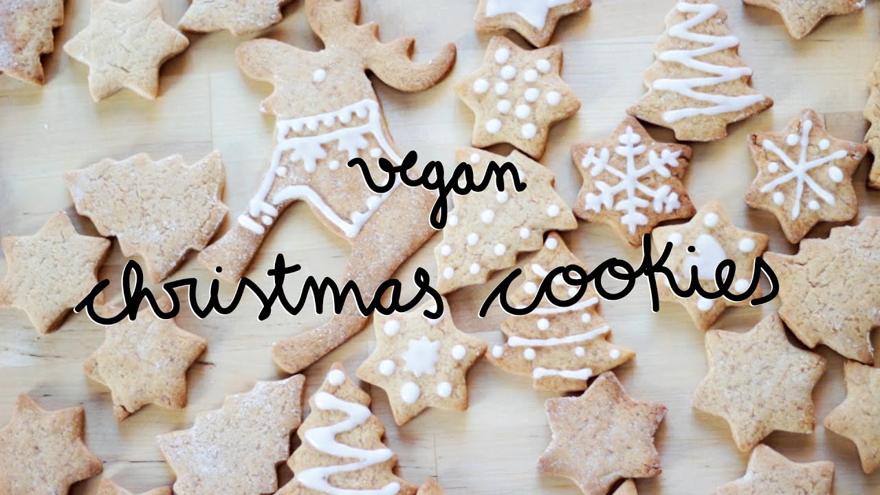 Vegan Christmas Cookies | Galletas de Navidad veganas