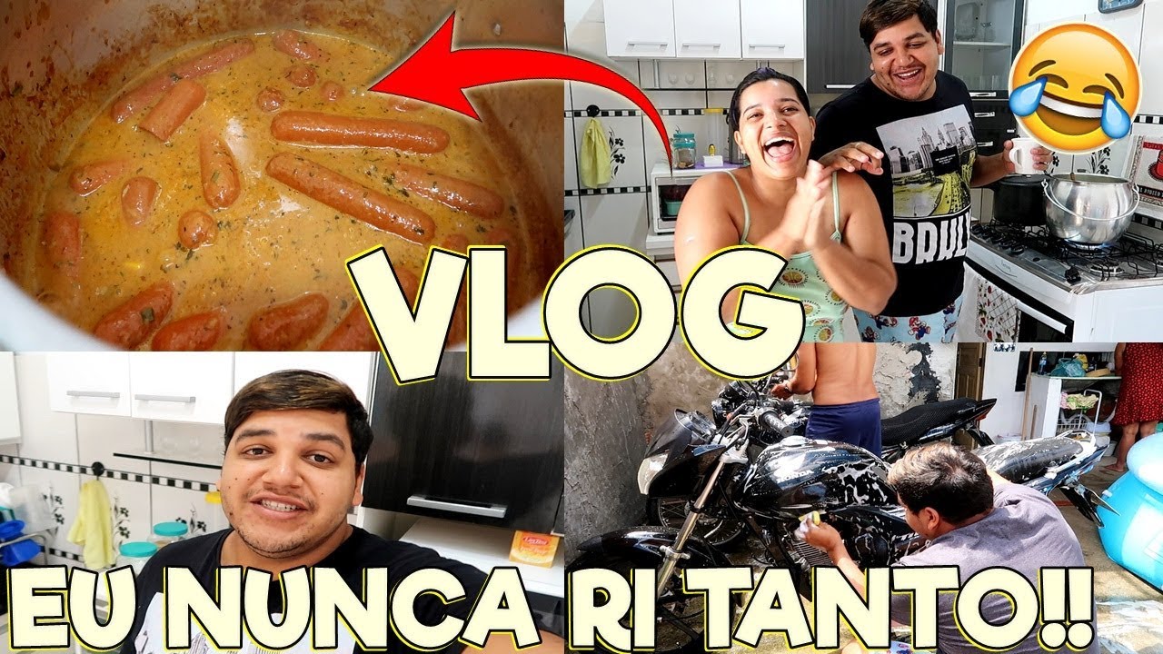 O CACHORRO QUENTE mais ENGRAÇADO DE TODA MINHA VIDA! + LAVEI MINHA MOTO & BASTIDORES DA GRAVAÇÃO😂🤣