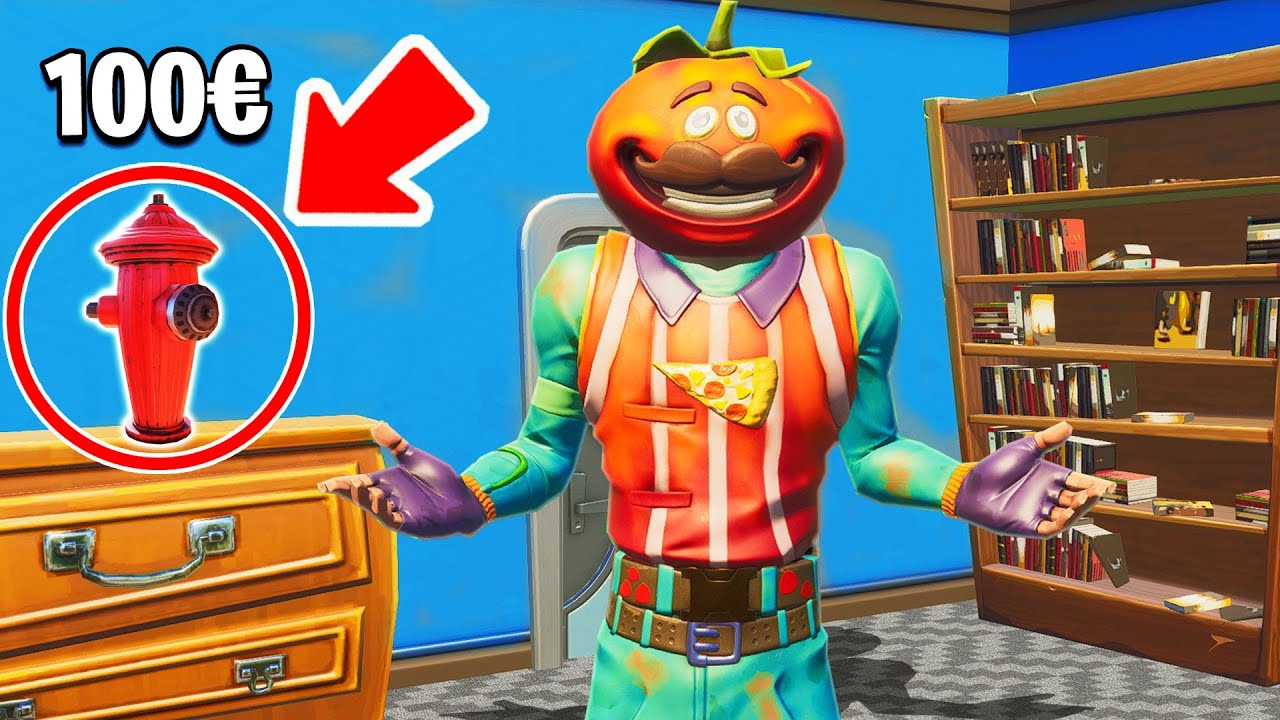 Wer zuerst das Objekt findet bekommt 100€ in Fortnite!
