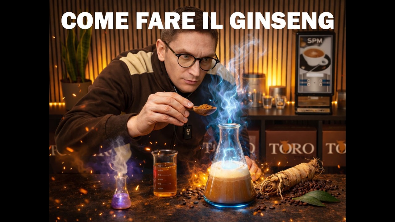 Come si Prepara il Caffè al Ginseng del Bar #ginseng #caffè #coffee #horeca #bar