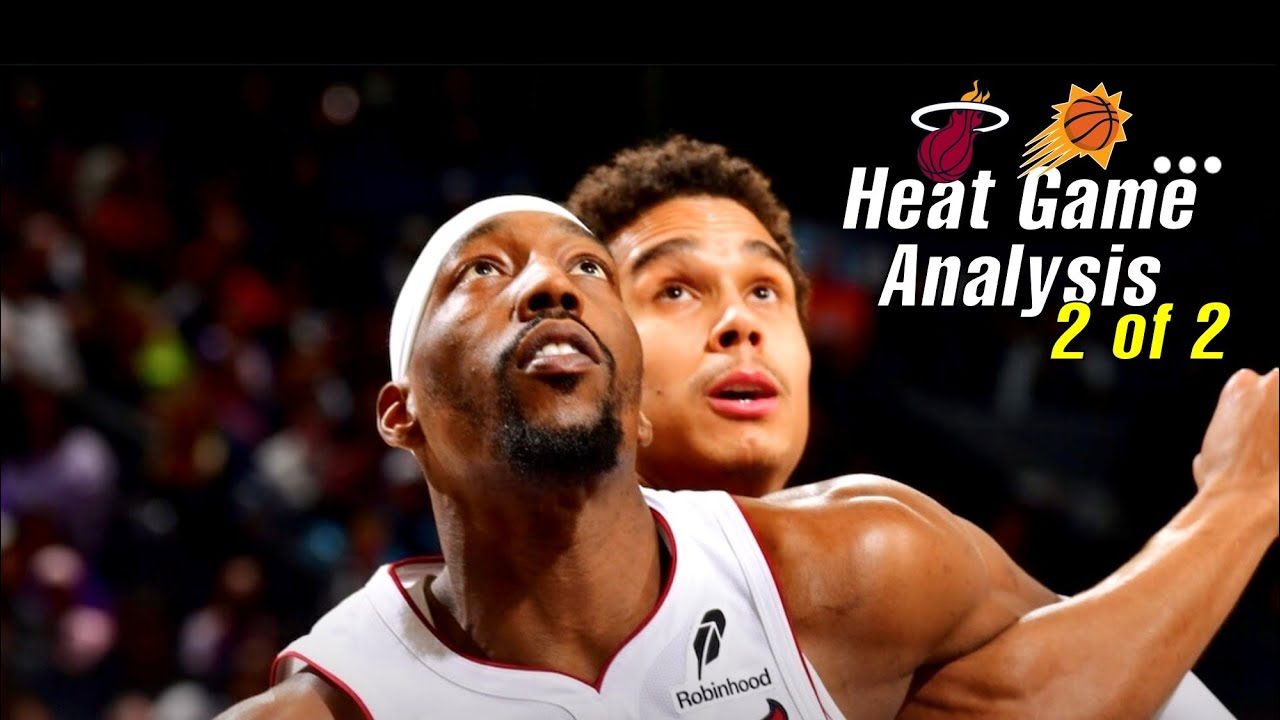 NBA Miami Heat Grind Out Tough Win vs Suns Bam Adebayo and Jaime Jaquez Jr Clutch in Phoenix! 2 of 2