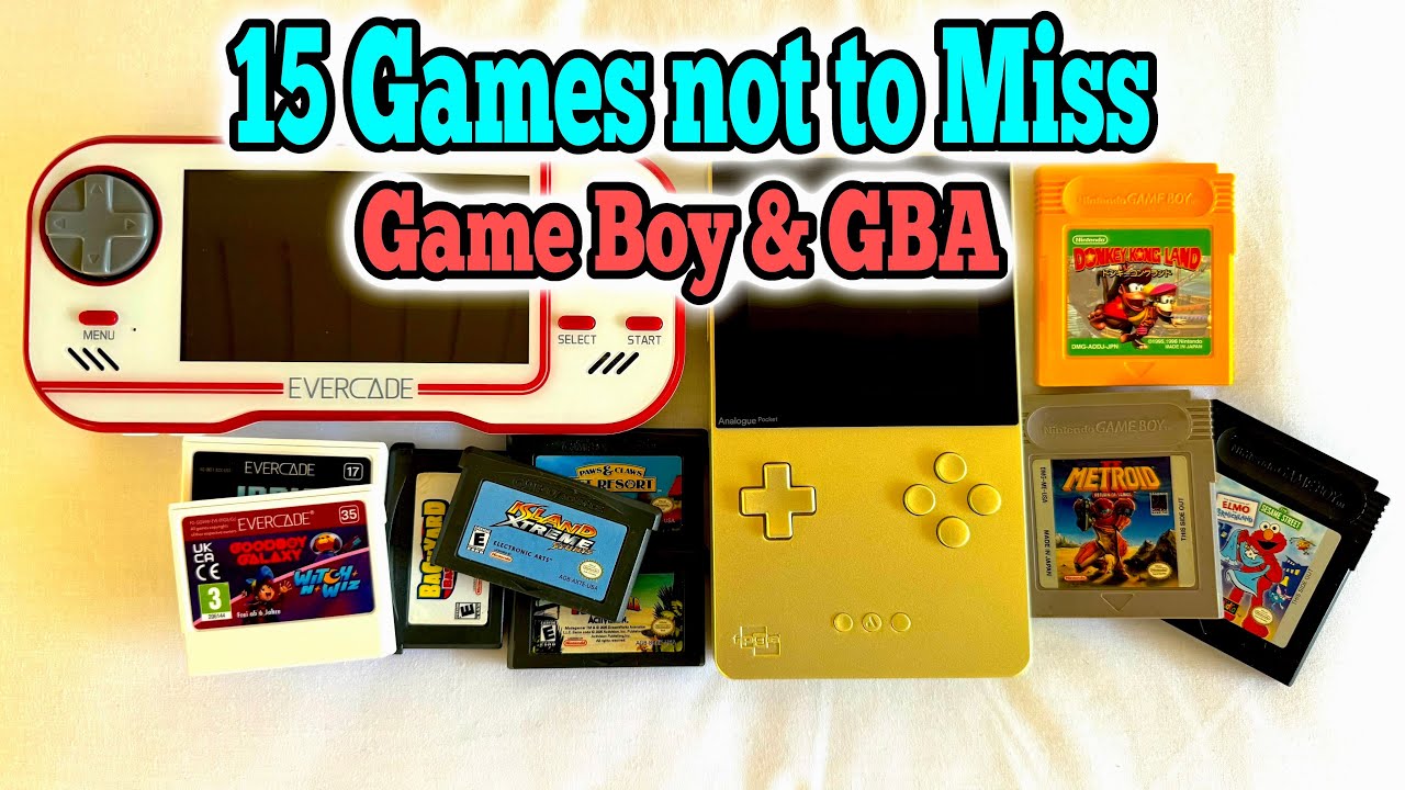 15 Must Play Game Boy and GBA Gems