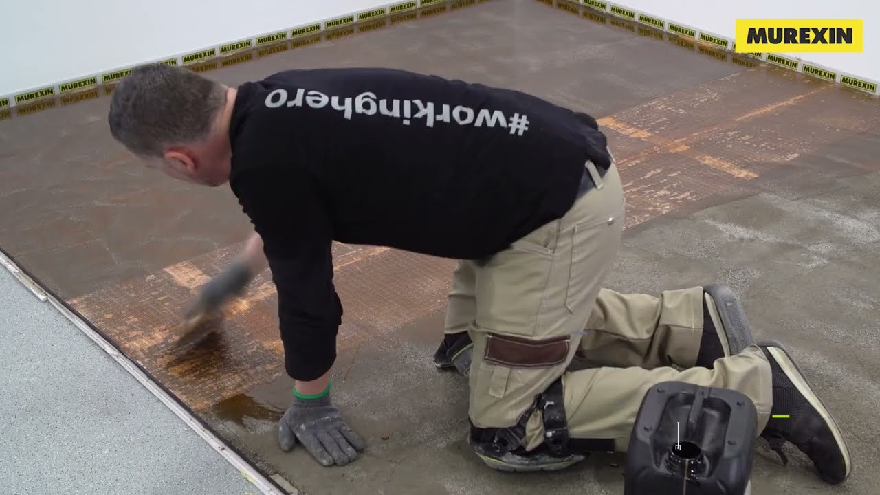 Untergrundvorbereitung mit Murexin Produkten