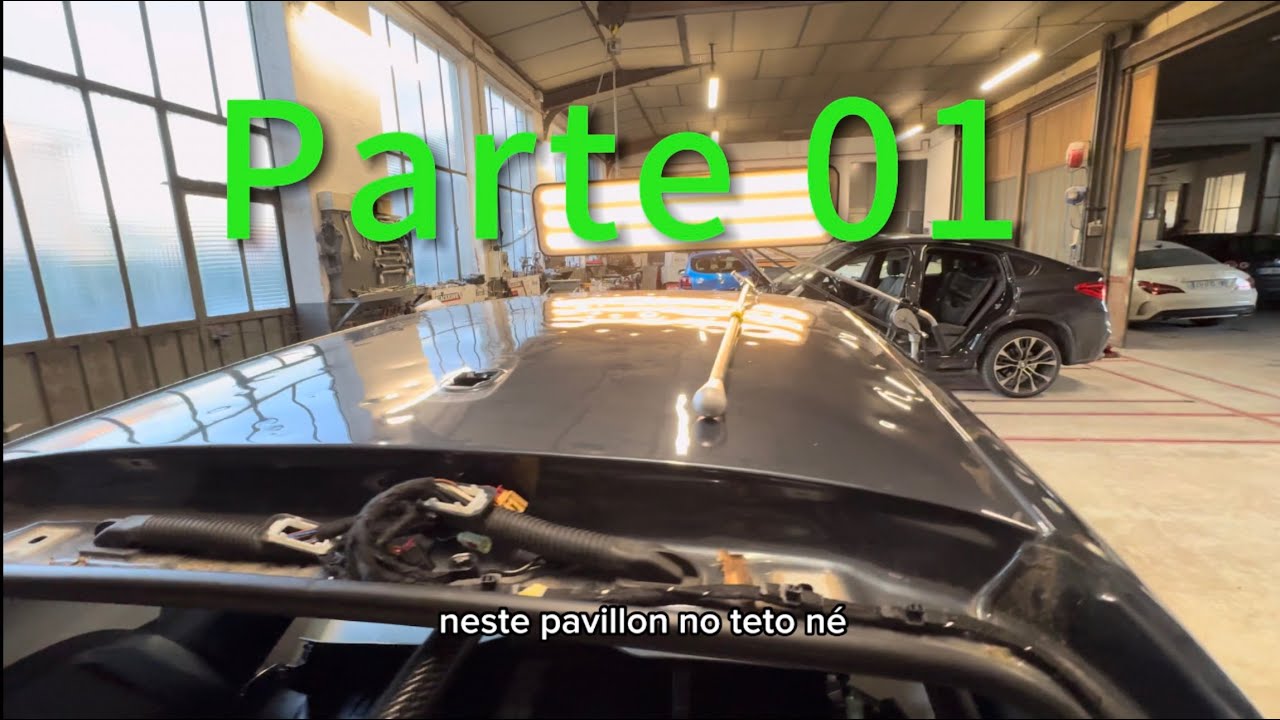 Granizo na Europa( técnicas do Martelinho de Ouro)PDR paintles  dent repair.