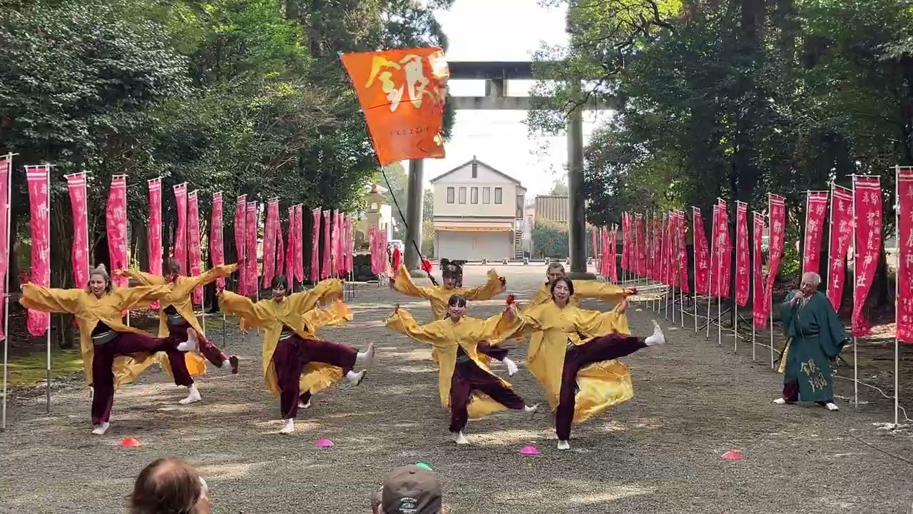 ［4K］人吉よさこい銀翔会『KUMAKOI六調子』第9回結びのまつり2026.01.15/東参道会場（サブ会場）