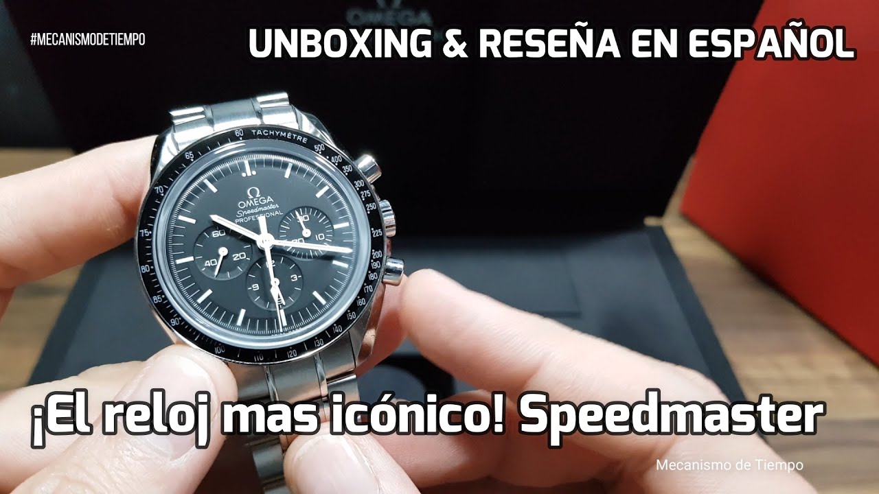 El reloj m&aacute;s ic&oacute;nico de Omega. Unboxing & Rese&ntilde;a Speedmaster Moonwatch &iexcl;Empezando el 2023 con todo!