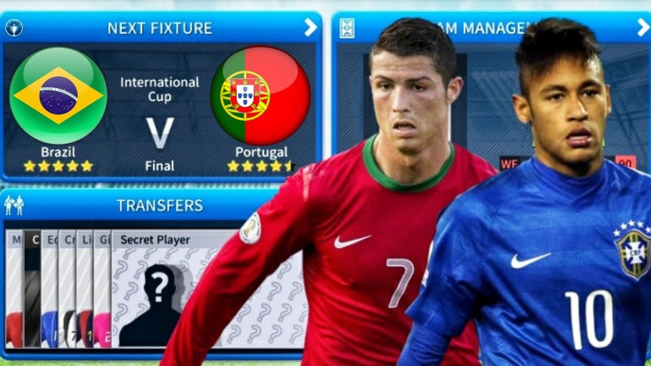 Brazil 🇧🇷 vs 🇵🇹 Portugal | Dream League Soccer 2018 Gameplay