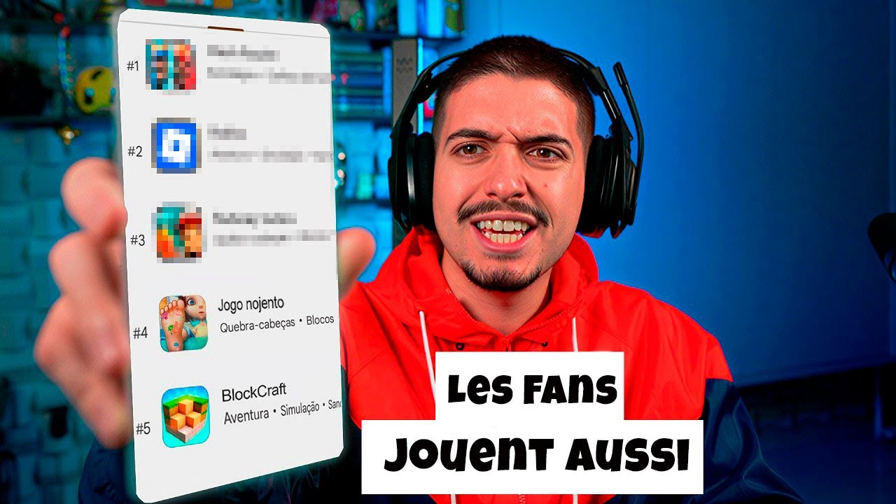 Classant les 10 Jeux les Plus Jou&eacute;s sur le Play Store
