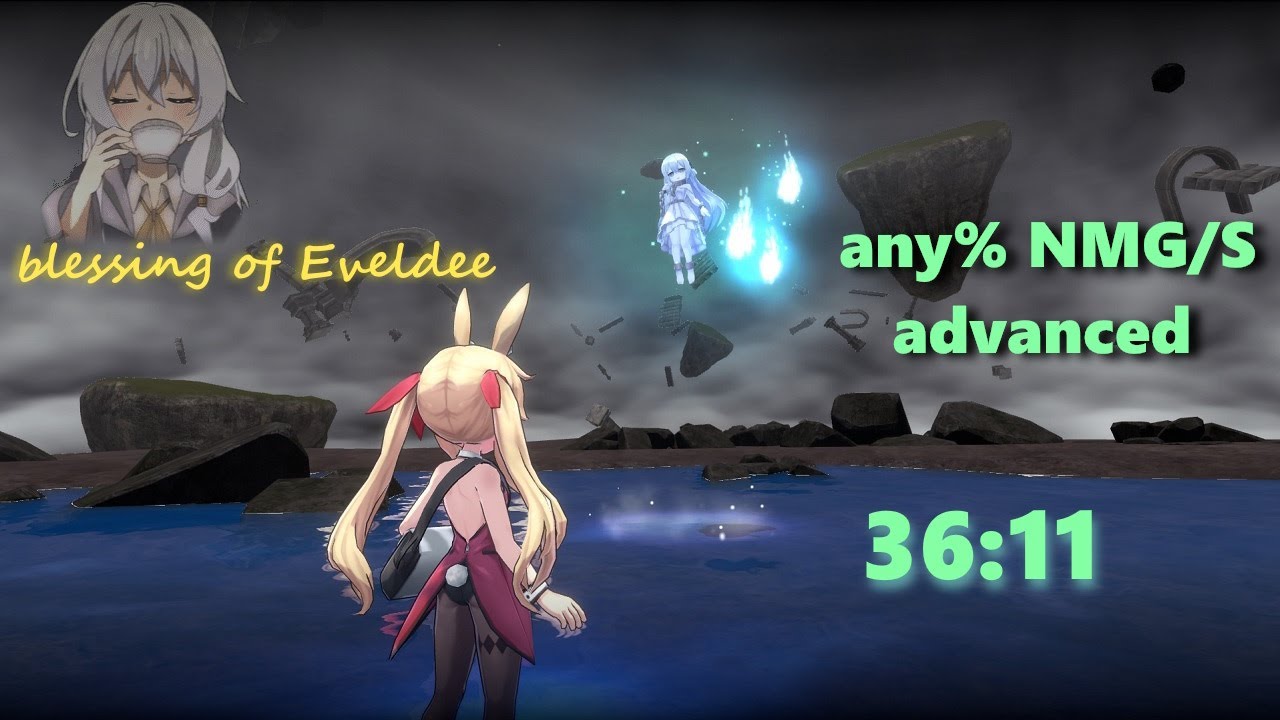 [Little Witch Nobeta] speedrun in 36:11 any% advanced No Major Skips/Glitches リトルウィッチノベタ