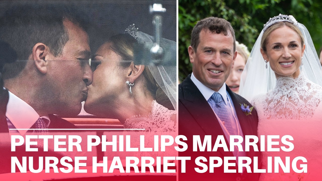 Princess Royal&rsquo;s son Peter Phillips marries NHS nurse Harriet Sperling