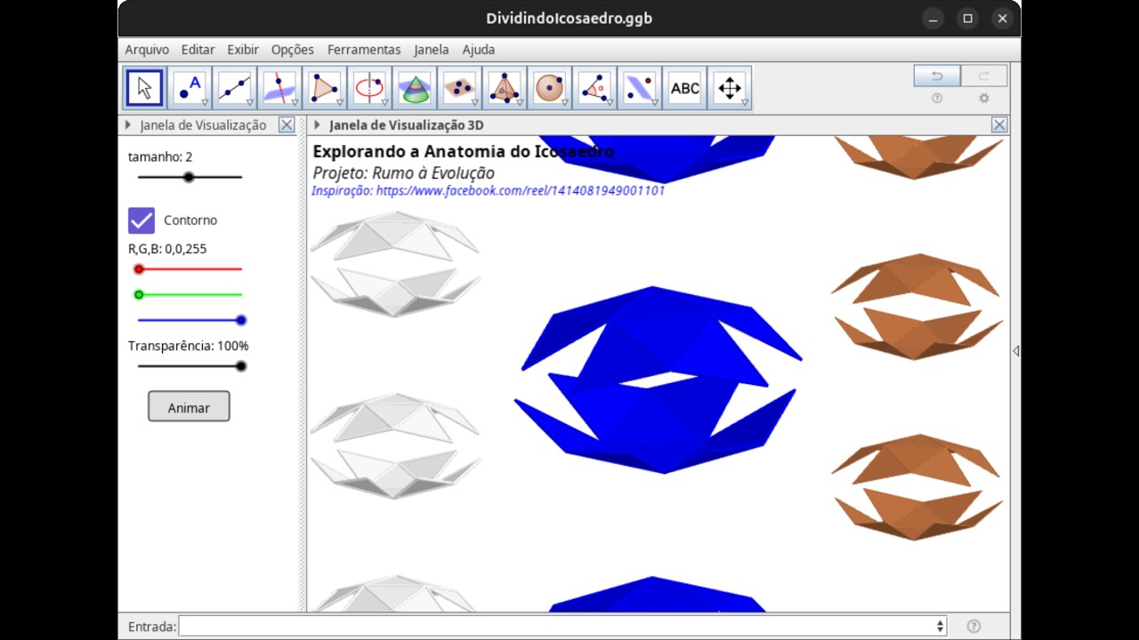 Explorando a Anatomia do Icosaedro (Exploring the Anatomy of the Icosahedron)
