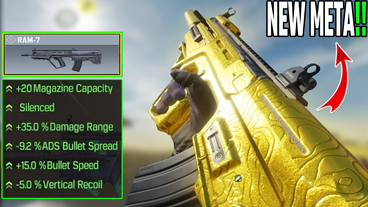 New RAM-7 Gunsmith Give Aimbot!! This RAM-7 Loadout Taking Over Cod Mobile Season 1