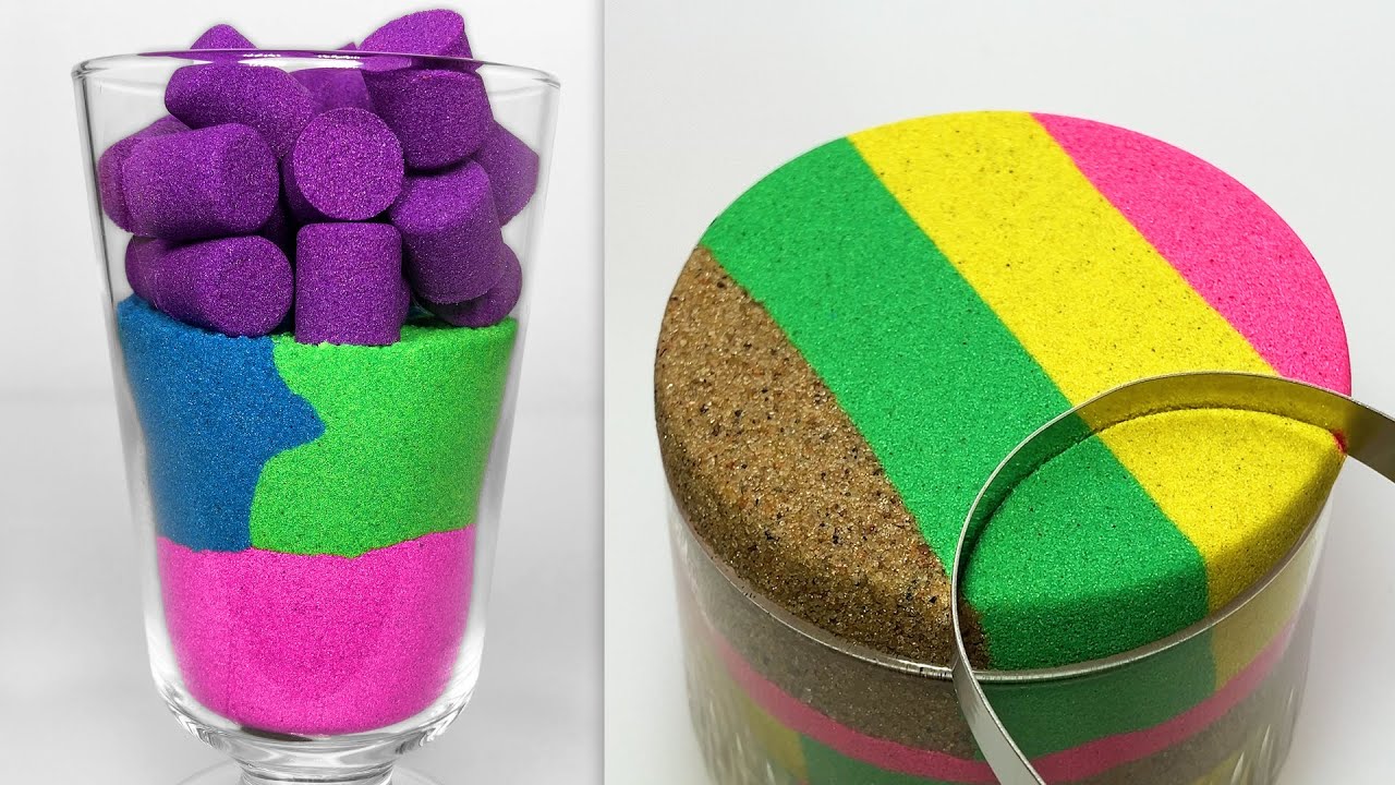 Best of 2025, Very Satisfying and Relaxing,  Kinetic Sand ASMR, Part 3