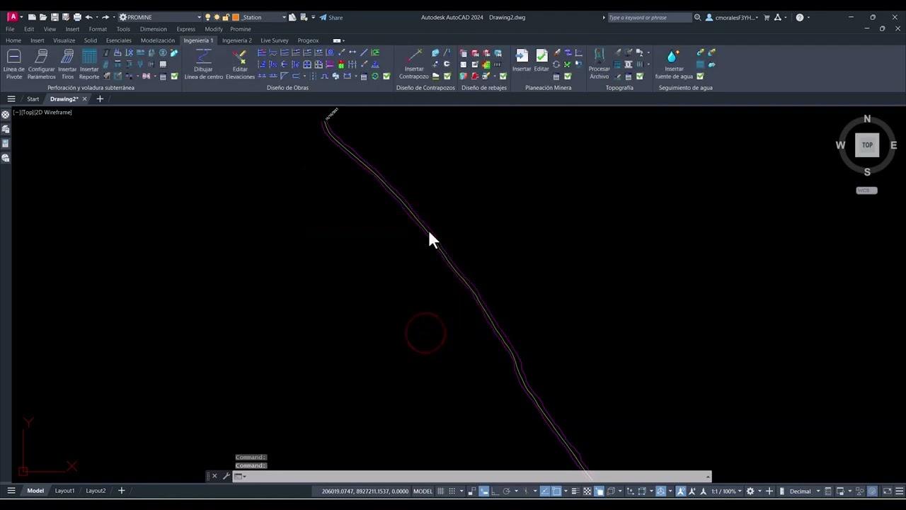 Cómo configurar e importar estaciones topográficas a una base de datos.