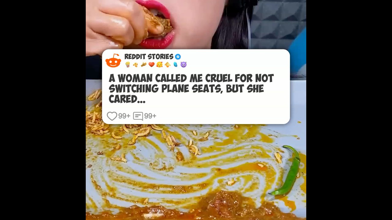 A woman called me cruel 