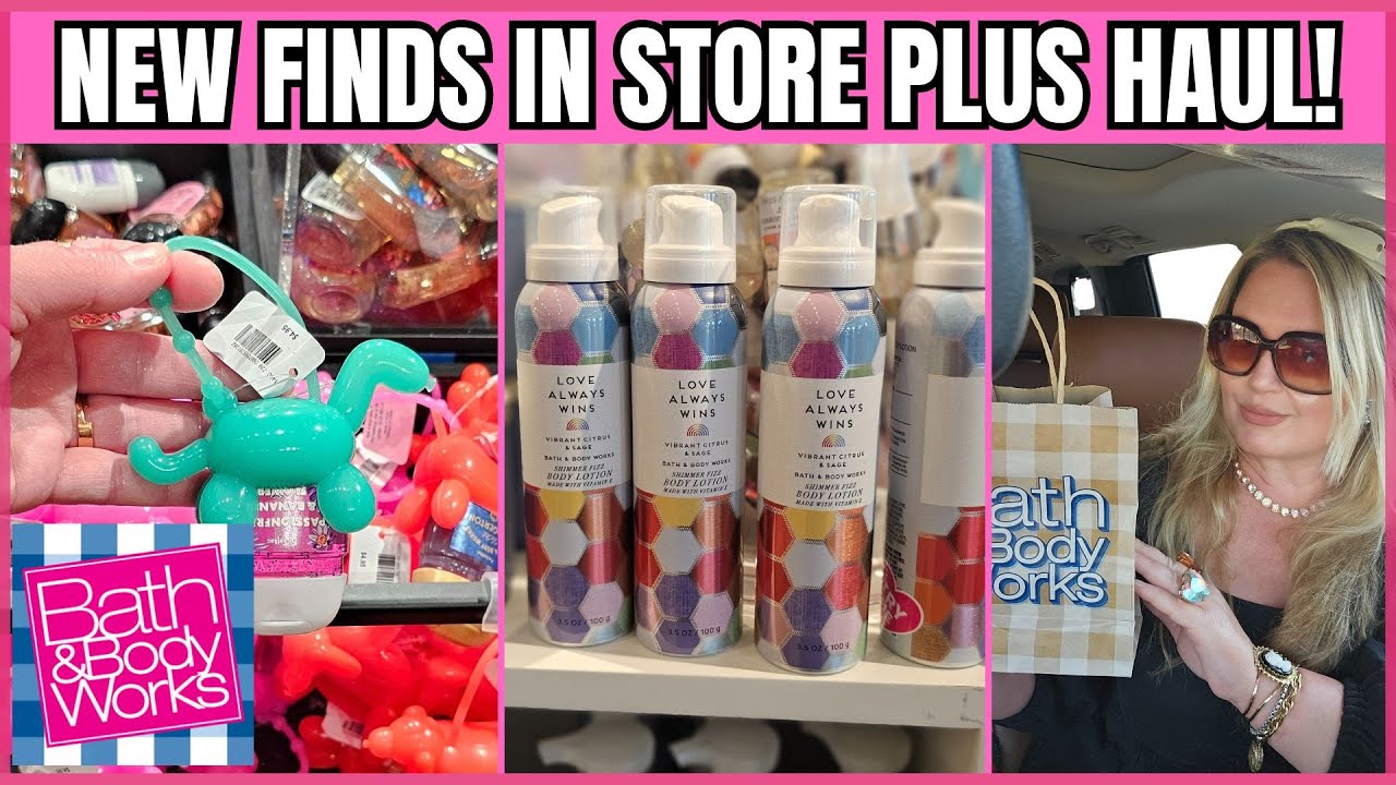 NEW FINDS IN STORE at Bath & Body Works Plus Demo and Haul #bathandbodyworks