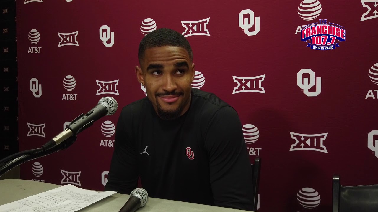 Jalen Hurts - Baylor postgame