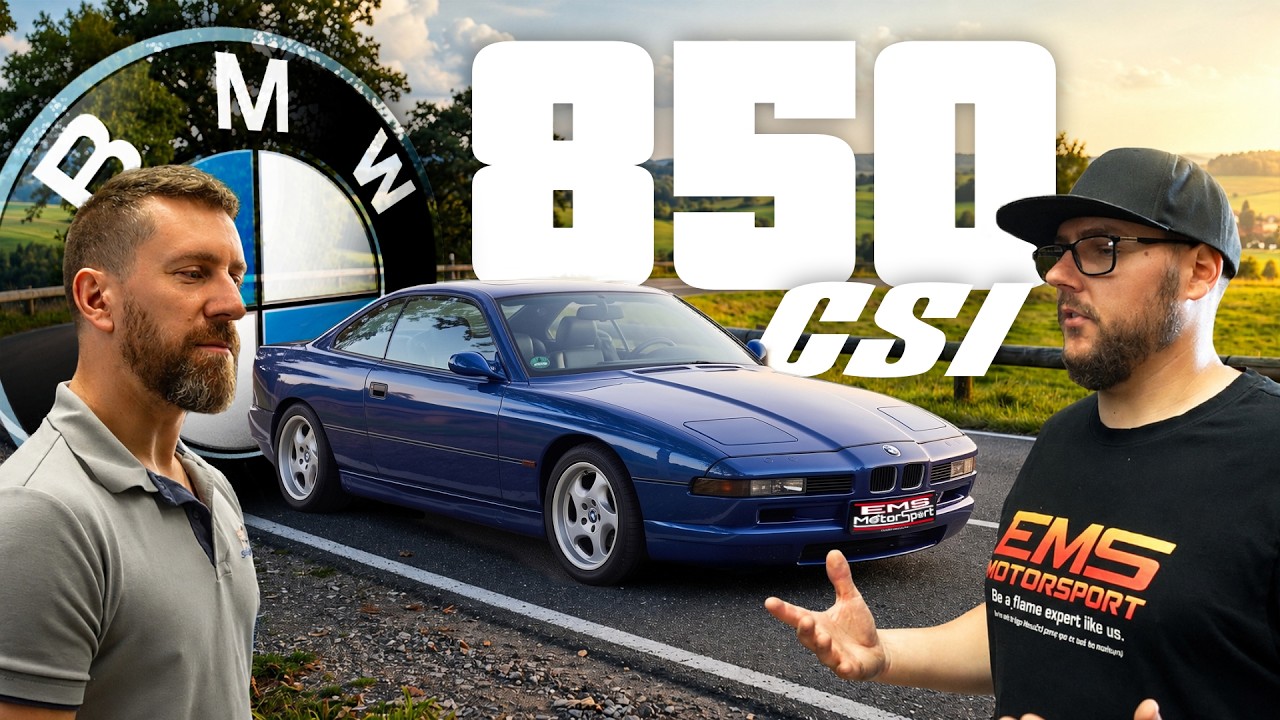 BMW 850 CSI, encore une ic&ocirc;ne bavaroise !