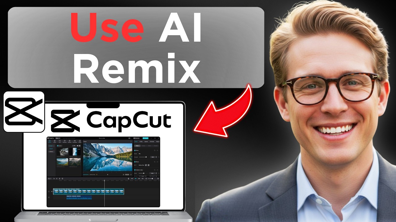Как использовать AI Remix в CapCut (простое руководство)