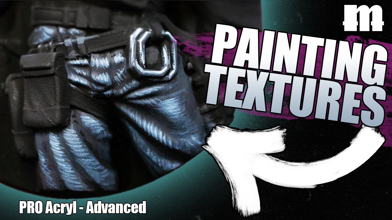 Как рисовать разные текстуры — PRO Acryl Advanced