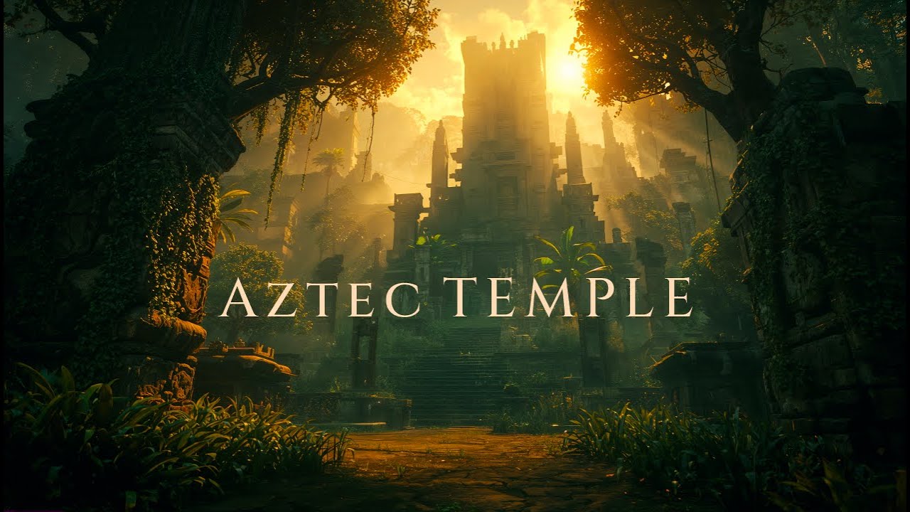 Mystical Aztec Temple | Jungle Fantasy Ambience for Writing, Study & Relaxation
