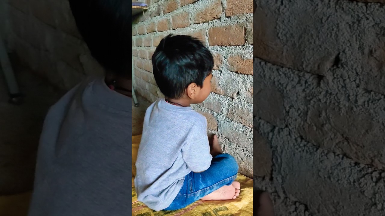 Crying on first day #study #cry #firstday #child cry #kid