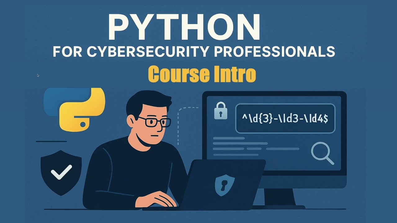 Python for Cybersecurity Professionals with PCEP Prep - Course Intro