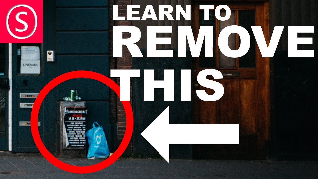 Affinity Photo - How to remove things from a photo