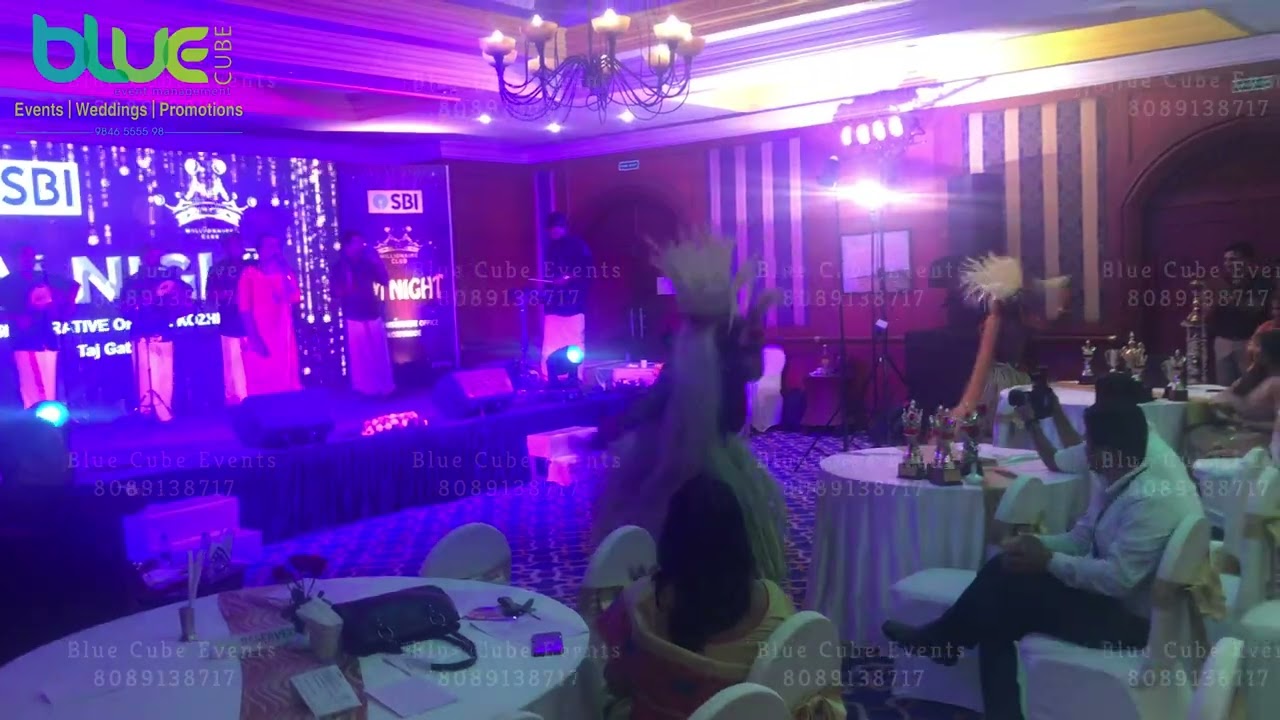 Stage Show - Award Night Blue Cube Events