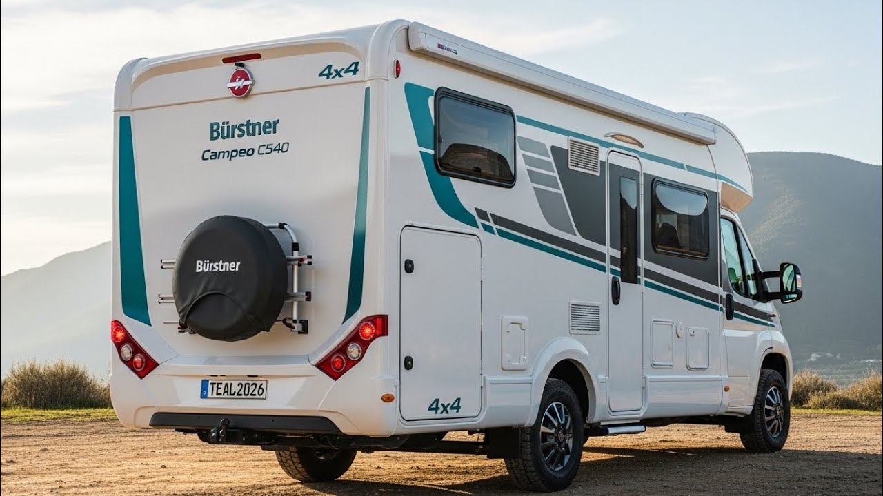 Das ultimative Offroad-Wohnmobil? Bürstner Campeo C540 4x4 (2026) – Vollständiger Review