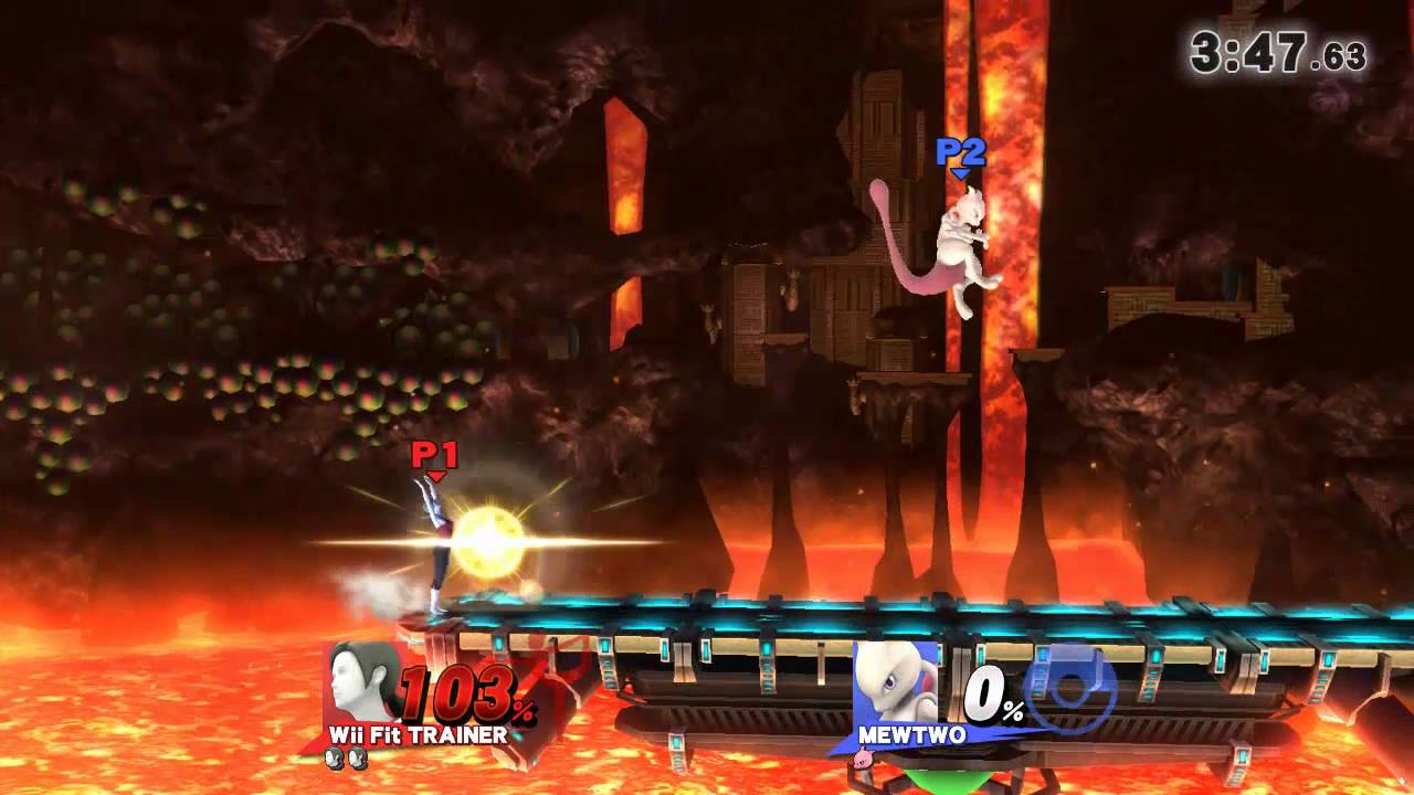 WiiFitTrainer Vs Mewtwo#SecondSet