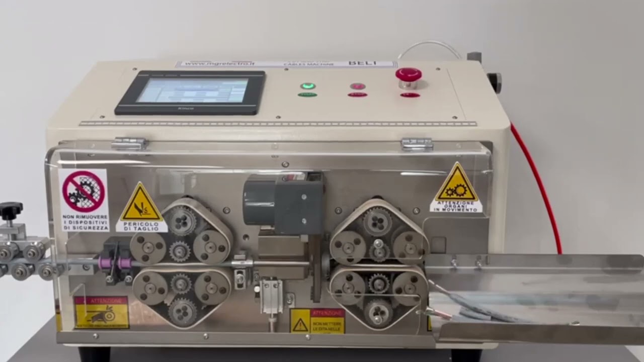 TAGLIA SPELA CAVI ⁄ CUTTING AND STRIPPING MACHINE   TSC INSIDE L 1080p 30fps H264 128kbit AAC