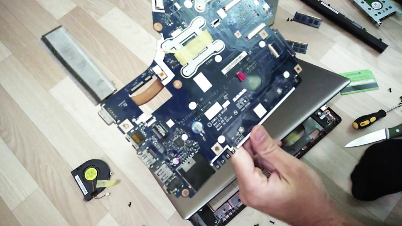 НОУТБУК PACKARD BELL -  Z5WT1 (РАЗБОР, ЧИСТКА, ЗАМЕНА ТЕРМОПАСТЫ)