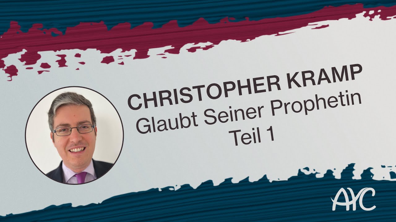 Christopher Kramp: Glaubt Seiner Prophetin Teil 1 – ATS Youth Congress 2025