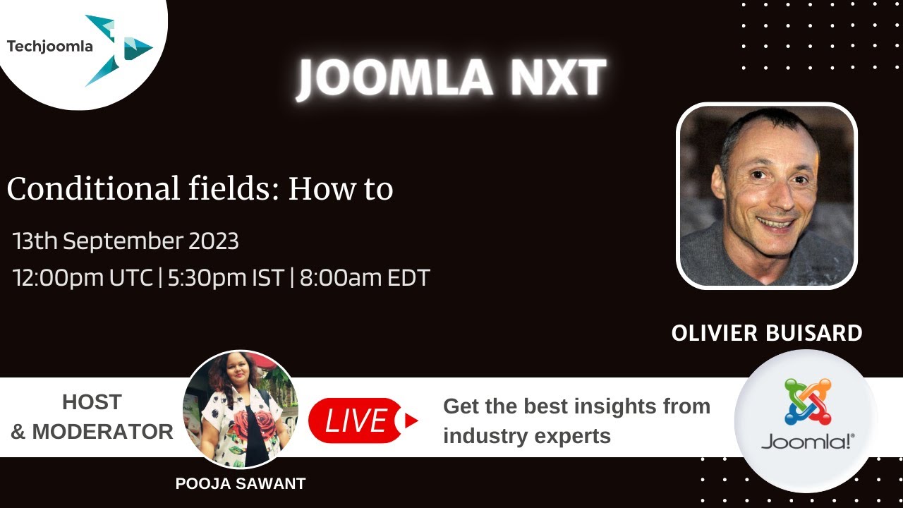 Joomla NXT by Techjoomla || 13th September 2023
